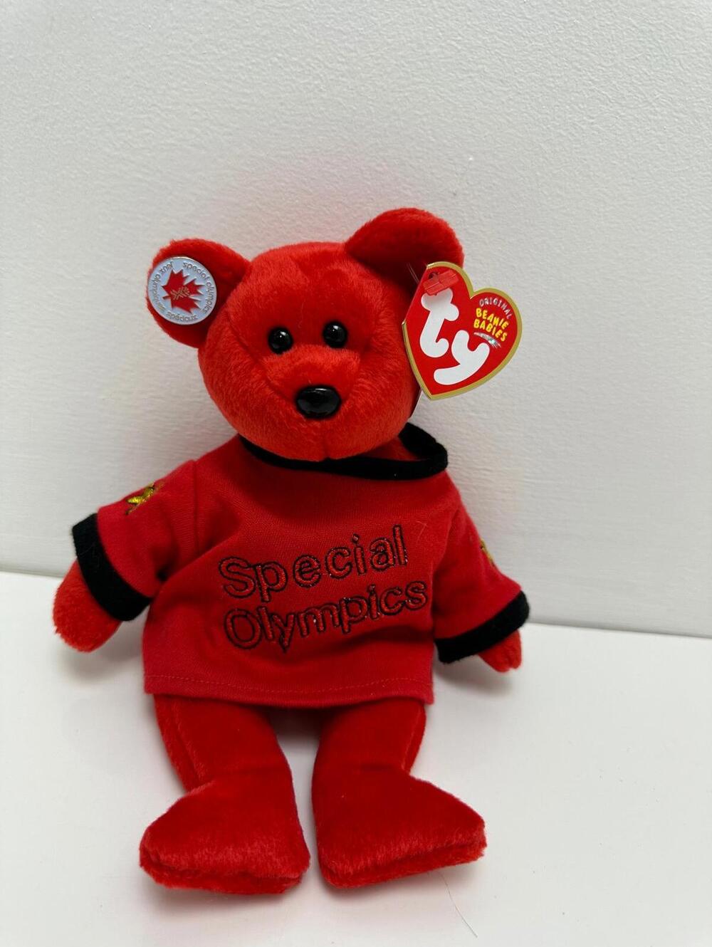Ty Beanie Baby “Canada” the I Love Canada - Special Olympics Bear (8.5 inch)